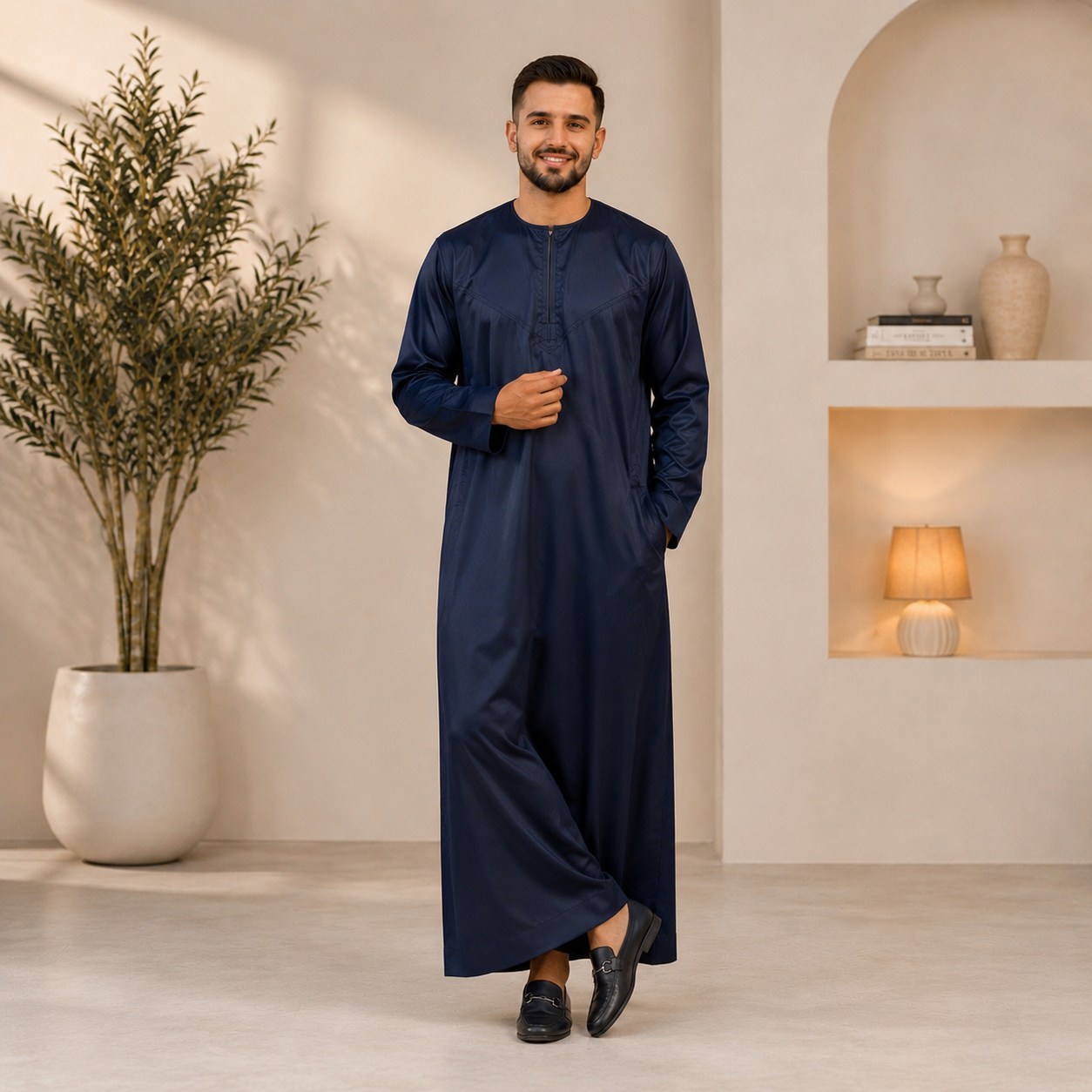 Men’s Navy Blue Jubba