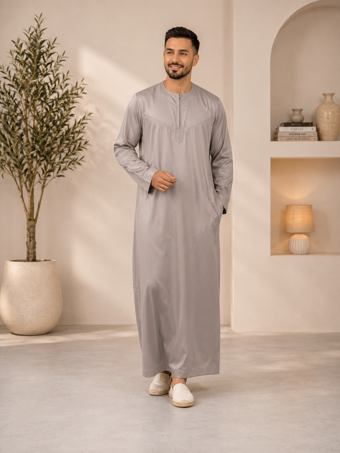 Men’s Stone Beige Jubba